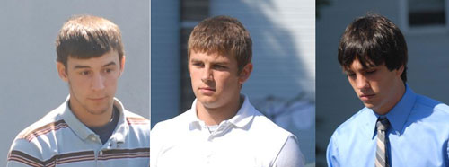 Derrick Donchak, 18, Brandon Piekarsky, 16, and Colin Walsh, 17, have been charged in the beating death of Luis Ramirez in Shenandoah, Pennsylvania. Ramirez died on Monday from injuries sustained during the attack.